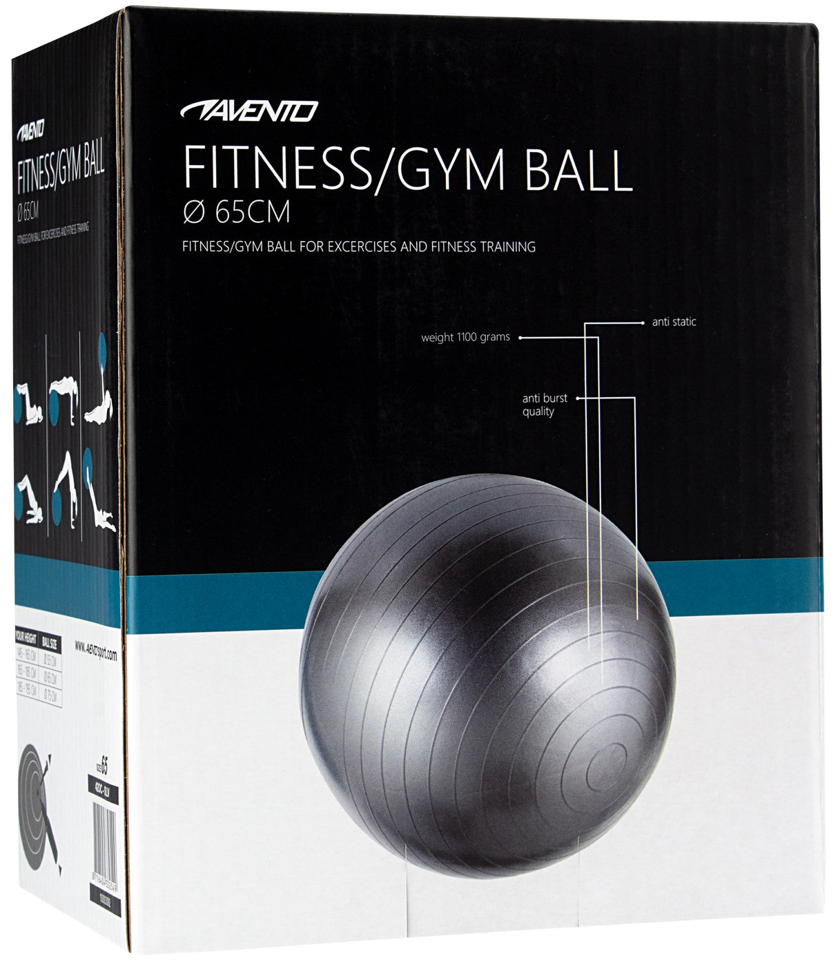 Fitness/Gym ball Ø 65 cm