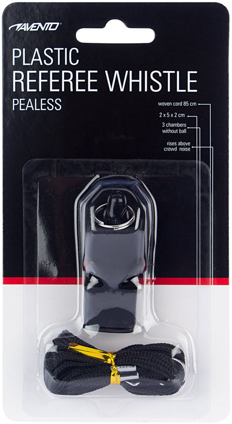Referee's Whistle Pealess Plastic