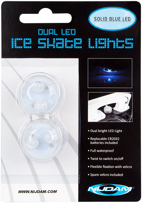 Doble LED Skøyte-lys Enfarget