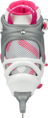 Ice Hockey Skates Adjustable Hardboot - Flutzy Cream
