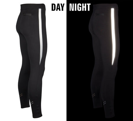 Running Trousers Men Reflective Stripe