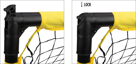 Fotballmål sammenleggbart 115 x 76 x 76 cm