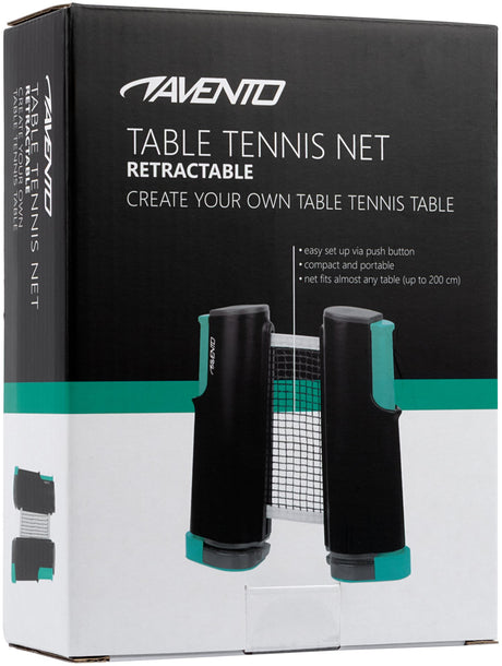 Bordtennisnett uttrekkbart