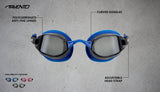 Swimming Goggles Senior Racing View