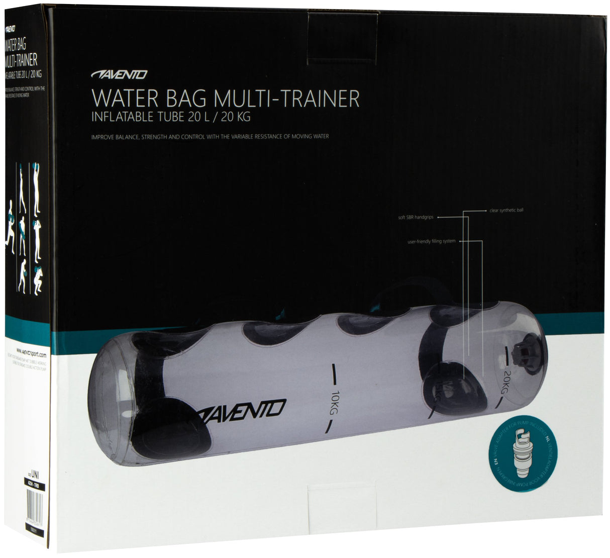 Veske med vann Multi-trener Oppblåsbar tube 20 L /20 kg
