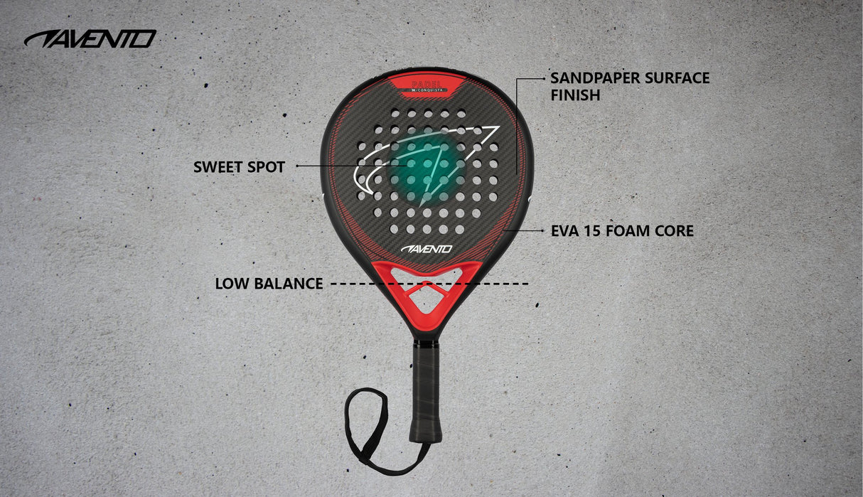 Padelracket 3K Karbon Conquista