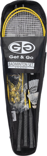 Badmintonspillsett for 4 spillere