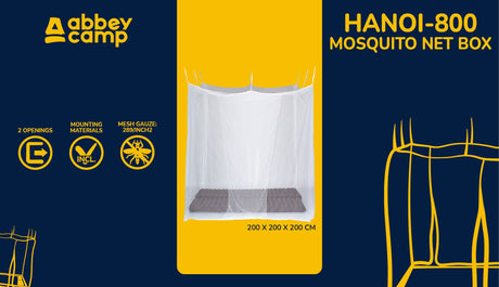 Myggnettingboks 2 personer HANOI-800
