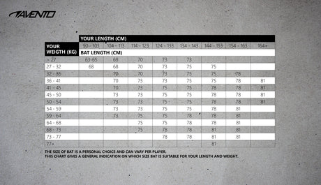 Baseballkølle i tre 73 cm
