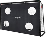 Fotballmål Stål m/ Målskive 300 x 200 x 91,5 cm