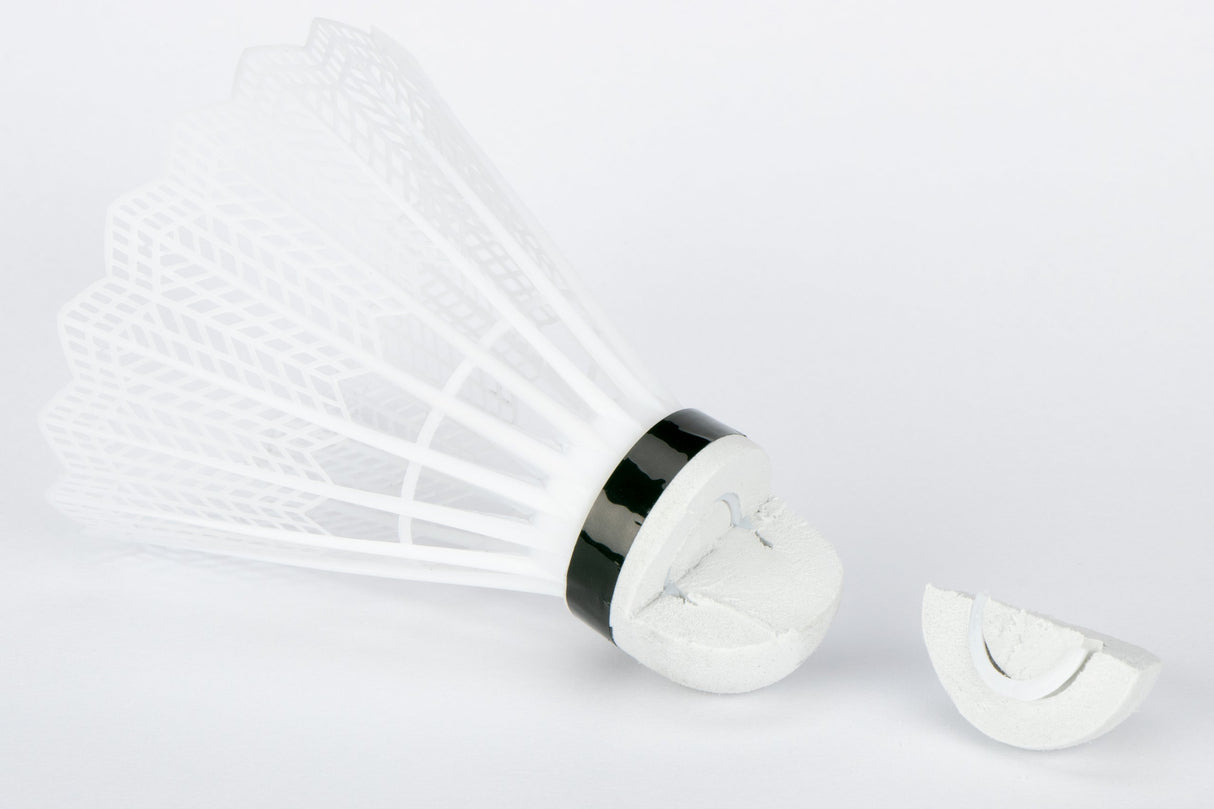 5 Badmintonballer hvite