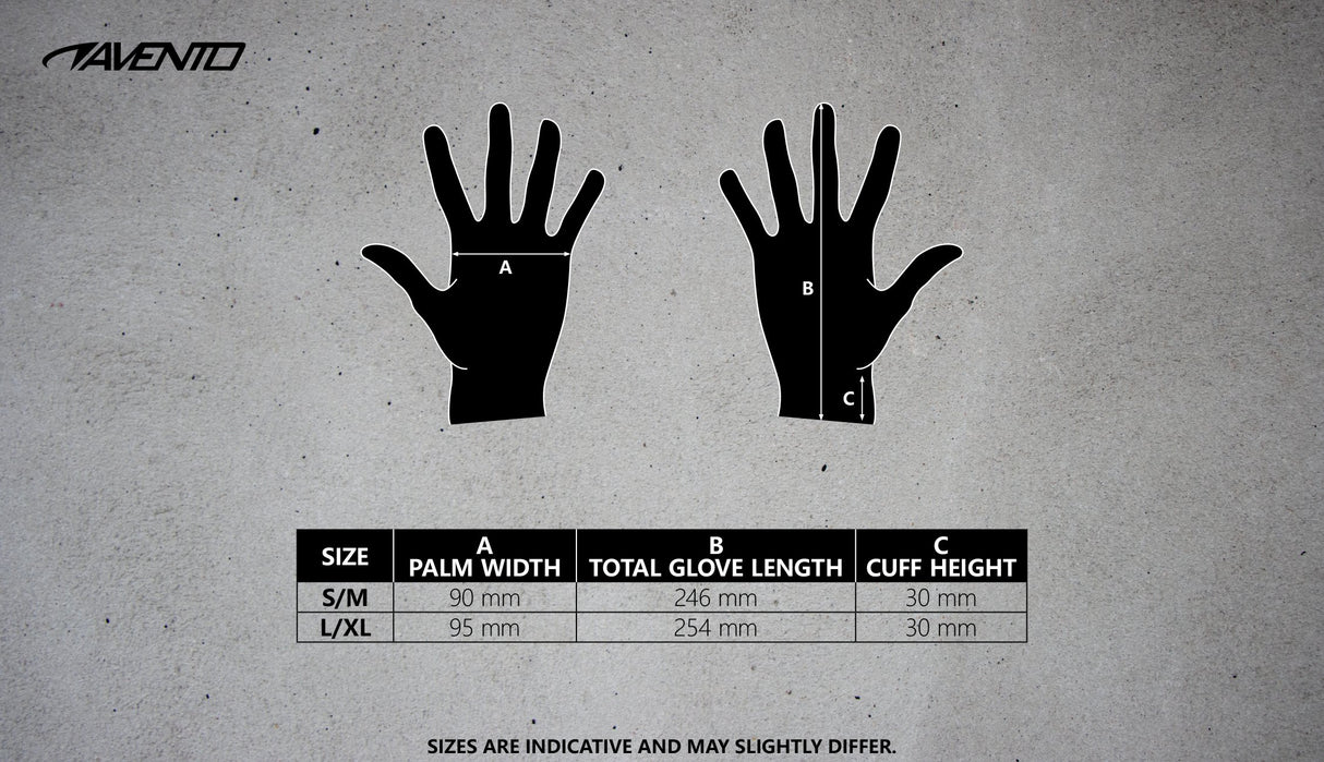 Football Gloves with Touchscreen Tip Black