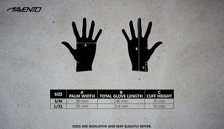 Football Gloves with Touchscreen Tip Black