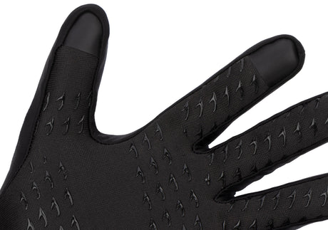 Football Gloves with Touchscreen Tip Black
