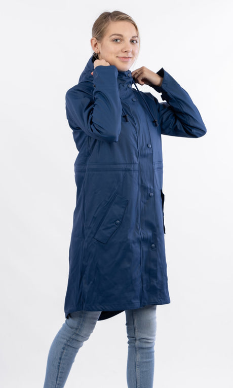 Regnfrakk Dame Tåke