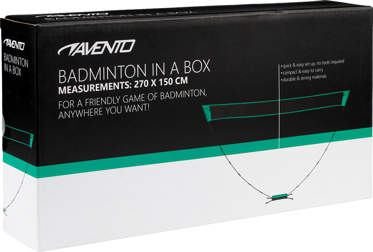 Badmintonnet in a Box 270 cm Ready