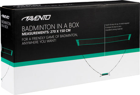 Badmintonnet in a Box 270 cm Ready