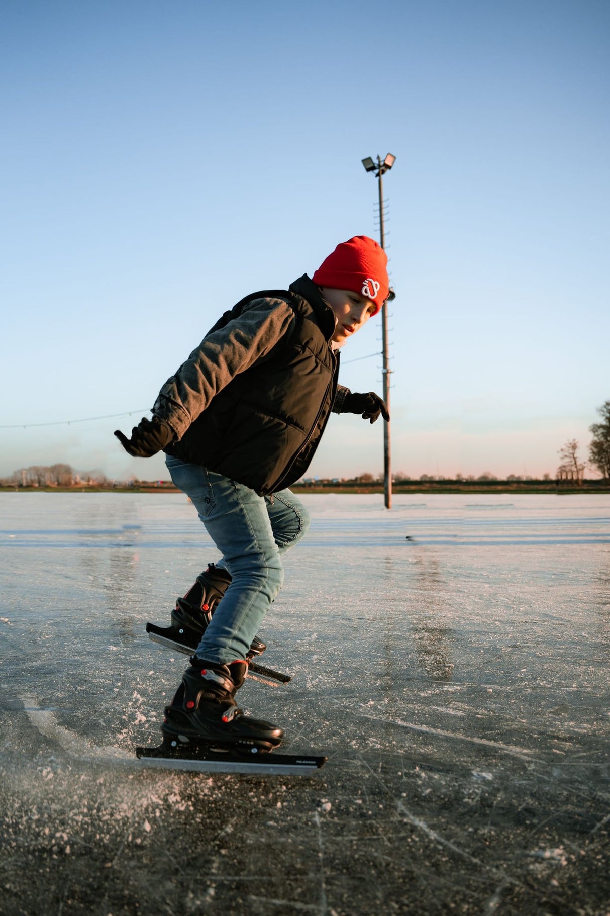 Speed skøyter hardstøvel justerbar Speed Demon