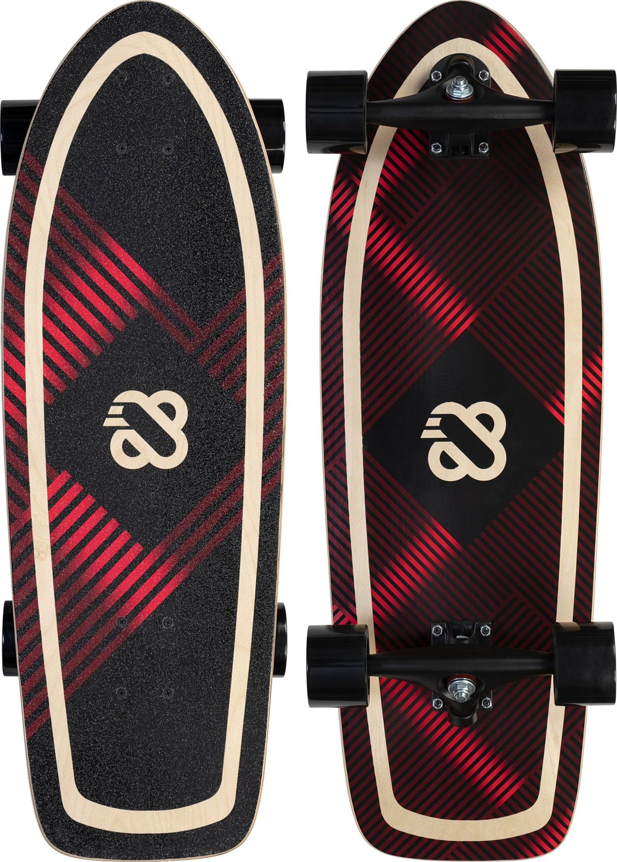 Cruiser longboard Kick Tail 32" Wicker Weaver