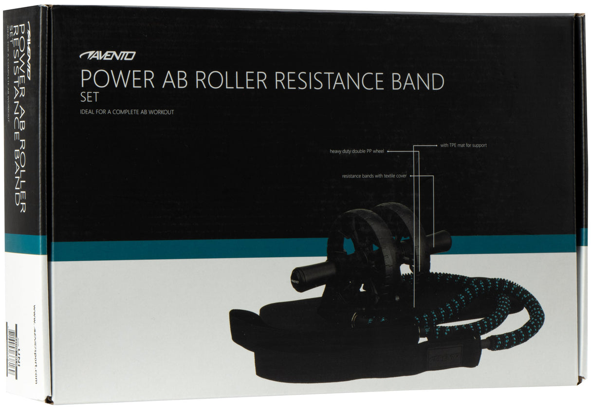 Power Ab-Roller + motstandsbånd heavy duty