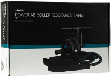 Power Ab-Roller + motstandsbånd heavy duty