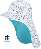 UV-caps med nakkelapp Junior Reversibel Bora