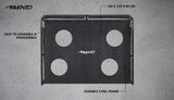 Fotballmål Stål m/ Målskive 160 x 120 x 60