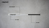 Baseballkølle aluminium 73 cm