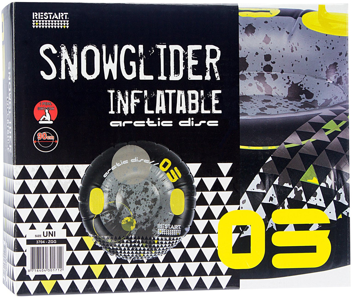 Oppblåsbar Snøglider Arctic Disc