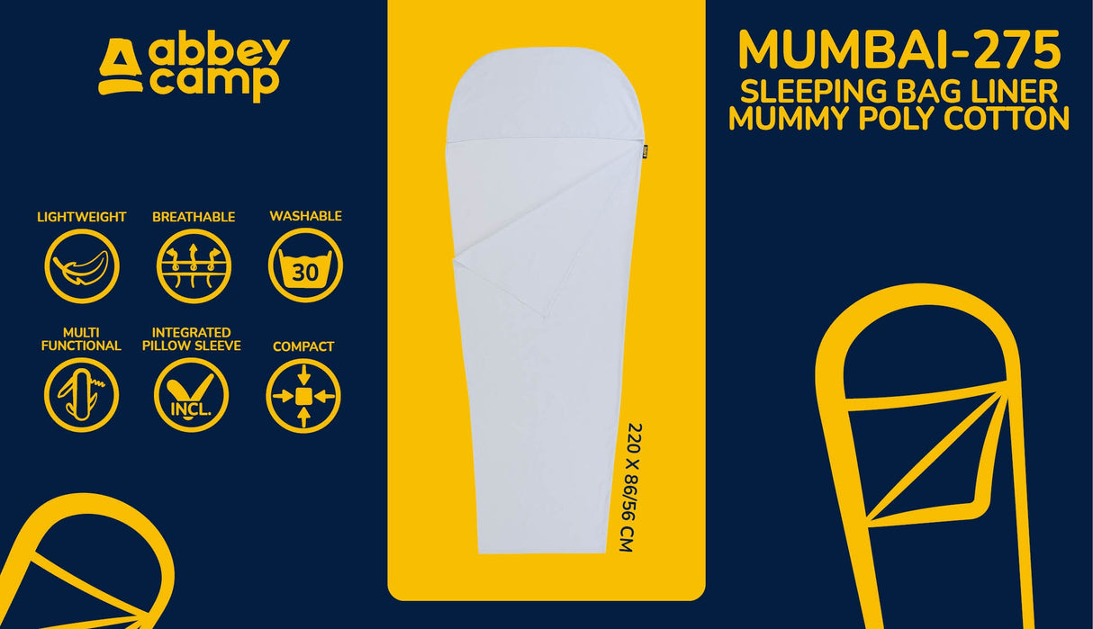 Sovepose Innerlaken Mumie Poly Bomull MUMBAI-275