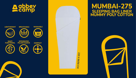 Sovepose Innerlaken Mumie Poly Bomull MUMBAI-275