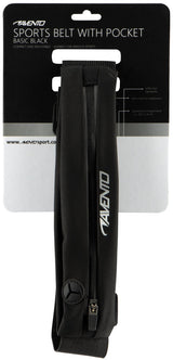 Sportsbelte med lomme Grunnleggende svart