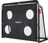 Fotballmål i stål med måltavle 160 x 120 x 60