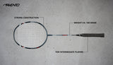 Badmintonracket Aluminium Rally