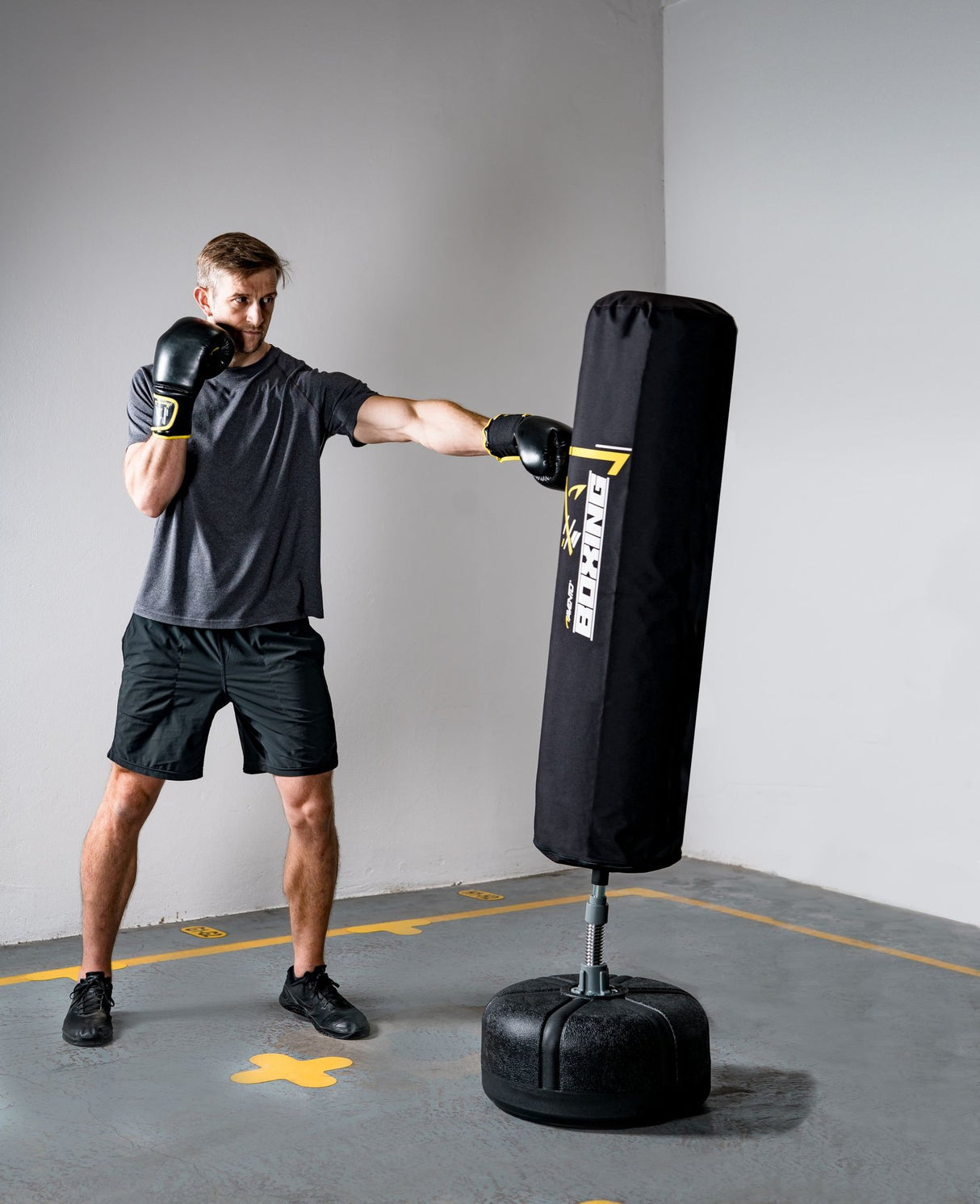 Punchbag Oppblåsbar Stativ Reflex