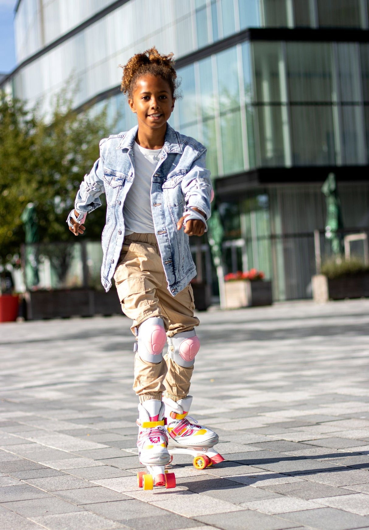 Rulleskøyter Jenter Justerbar Semisoft Boot Rave Skate