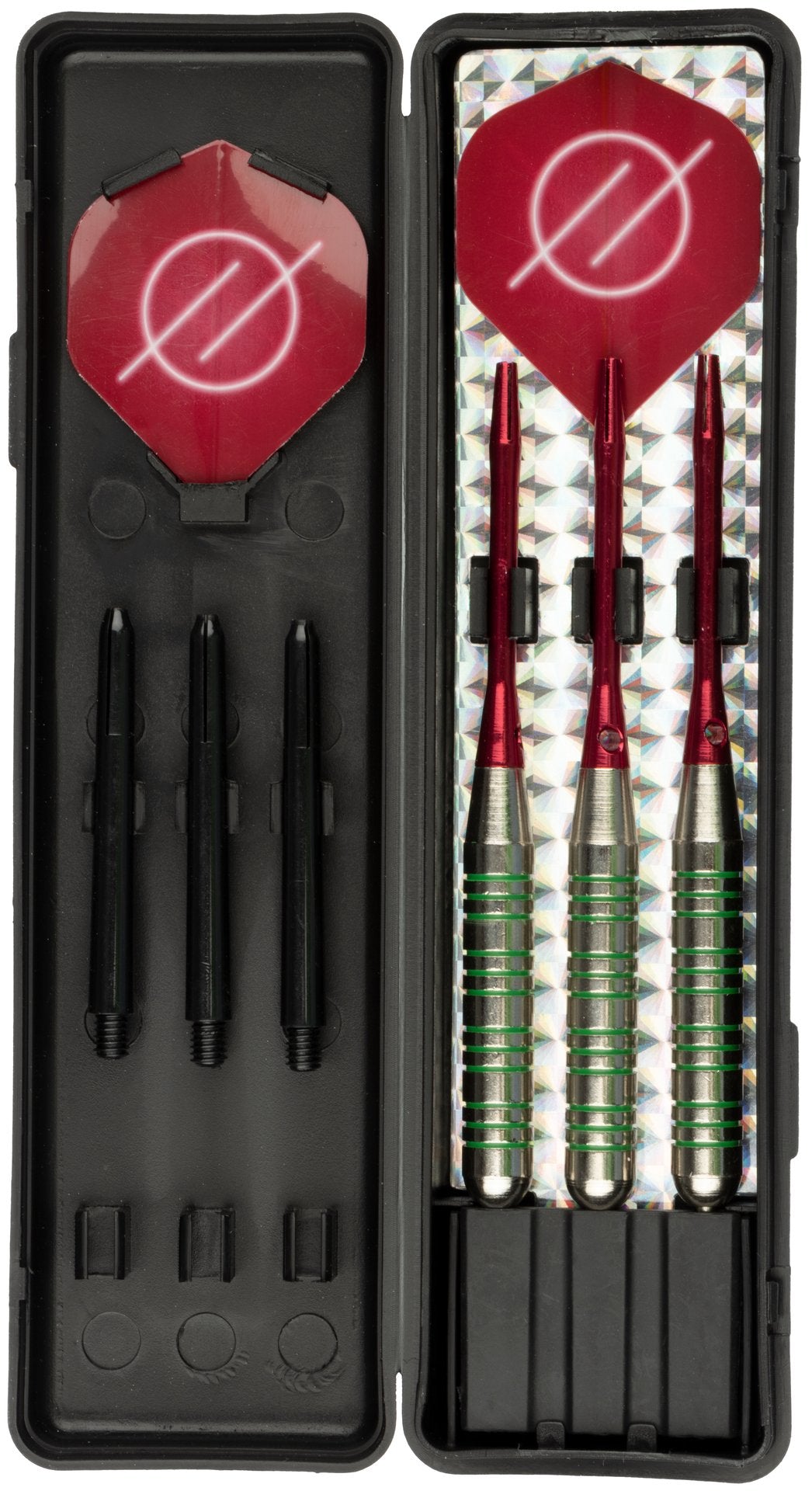Darts i nikkel/sølv metallisk