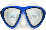 Dykkermaske med snorkel silikon Senior