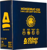 2-i-1 LED-lys med vifte MONSERRAT-020