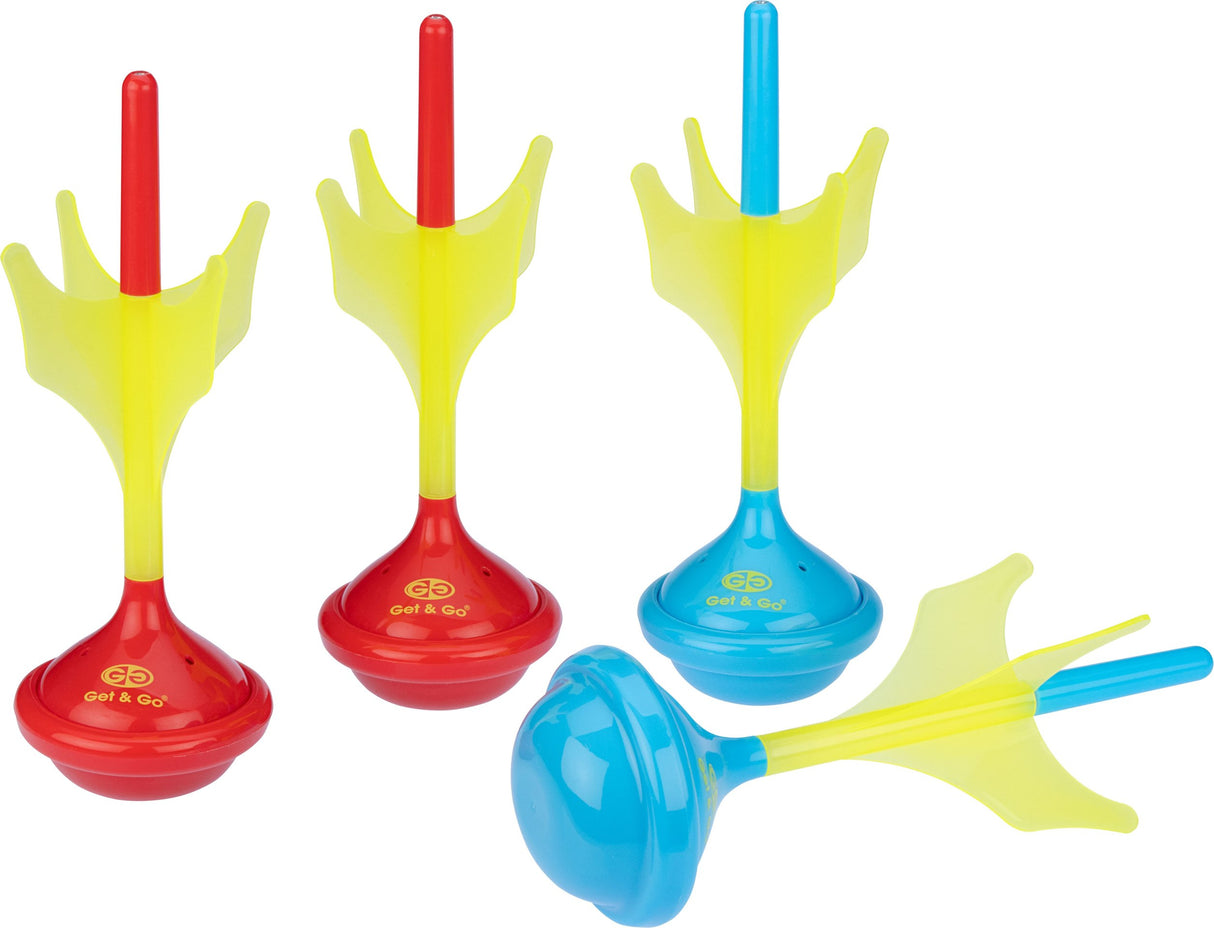 Lawn Darts-sett som lyser i mørket