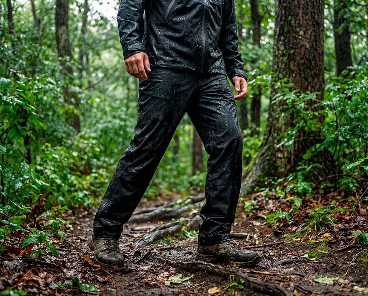 Rain Trousers Premium Senior Hiking