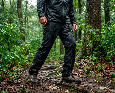 Rain Trousers Premium Senior Hiking