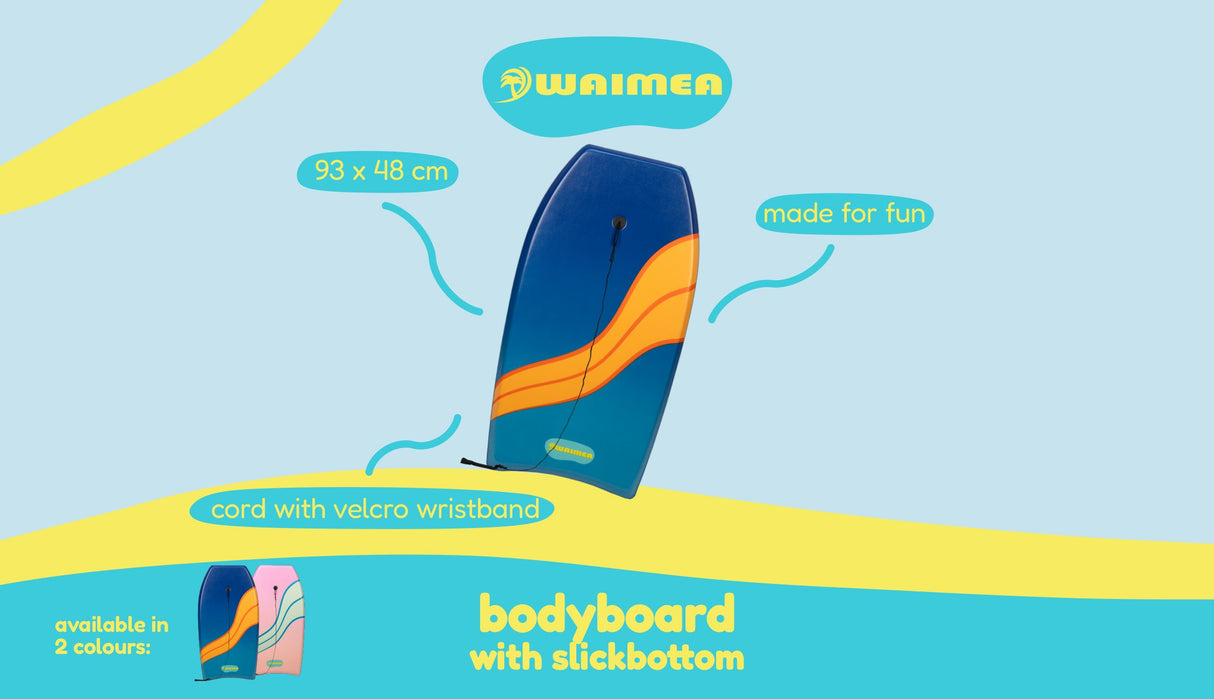 Bodyboard Slickbottom EPS Trykk 93 CM Maeva