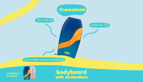 Bodyboard Slickbottom EPS Trykk 93 CM Maeva