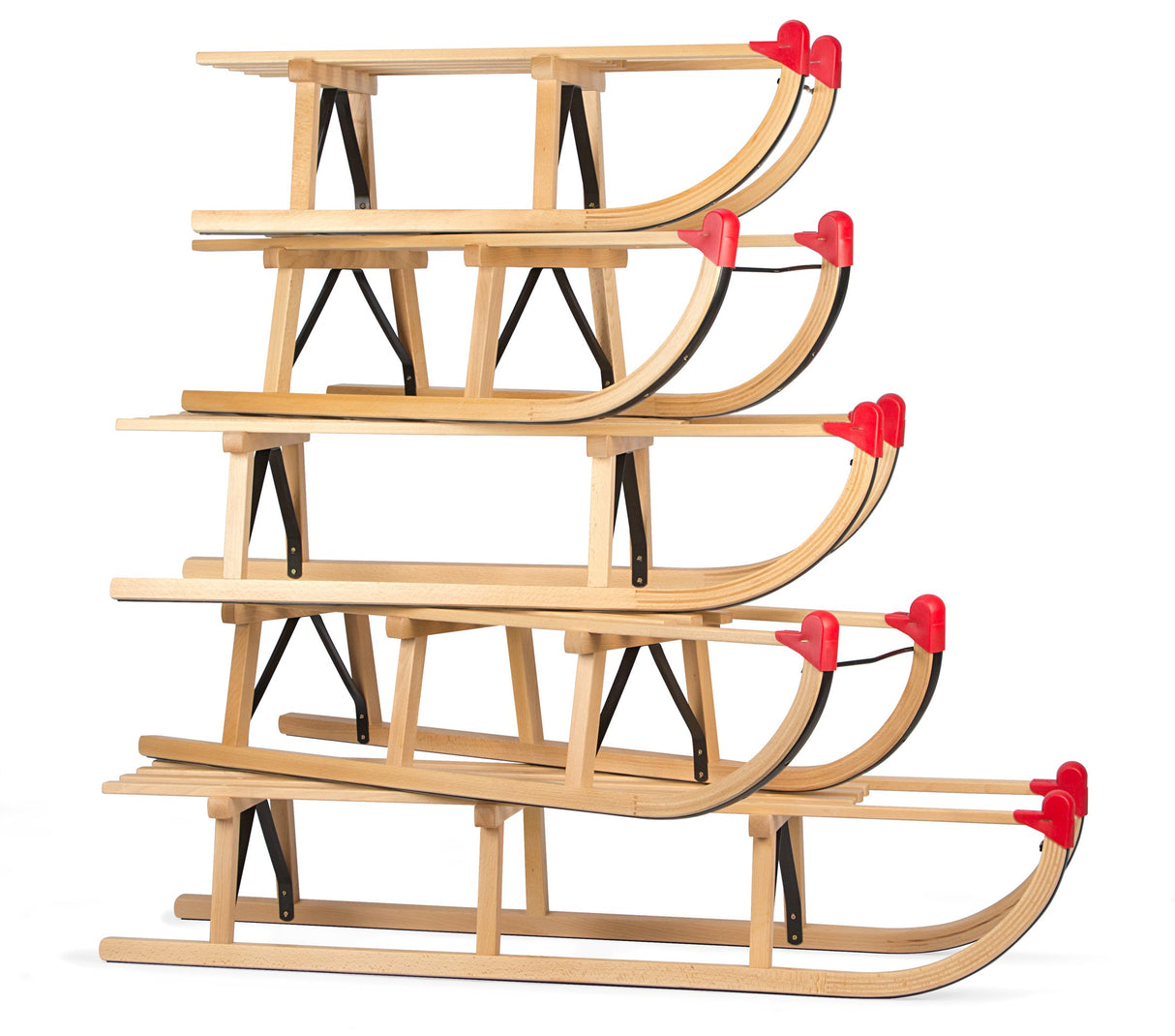 Wooden Sledge Davos 120 cm