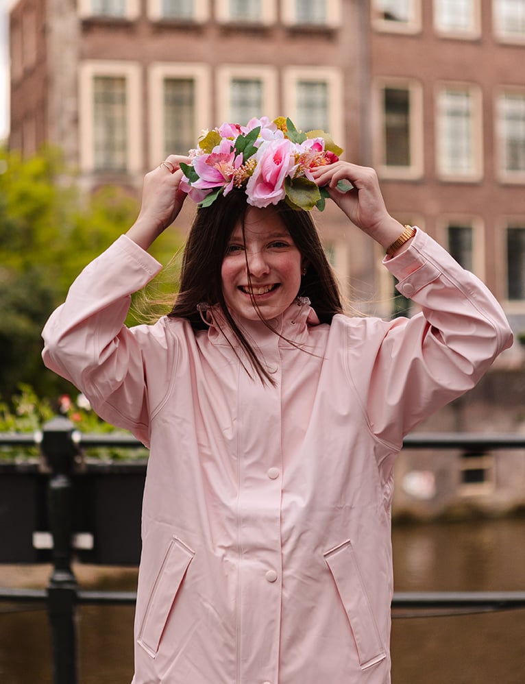 Regnfrakk Junior Dryss