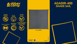 Solseil PES 4 x 4 m AGADIR-400