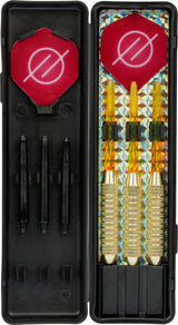 Pil med messingbelegg