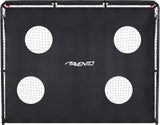 Fotballmål i stål med måltavle 220 x 170 x 76 cm