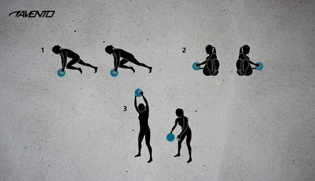 Slam Ball Teksturert 4 Kg